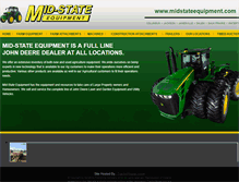 Tablet Screenshot of midstateequip.net